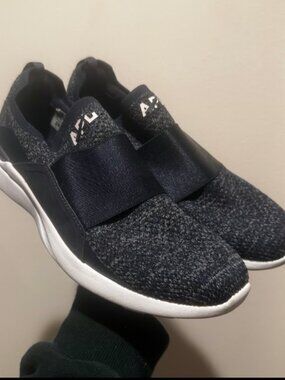 APL Techloom Bliss Slip On Sneakers Navy Blue/Melange/White